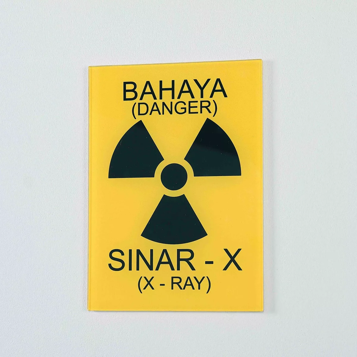 Radiation Warning Signage